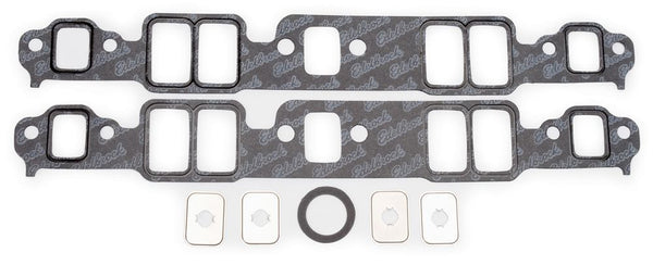 EDELBROCK Intake Gasket Set - 55-86 SBC 7201