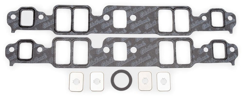 EDELBROCK Intake Gasket Set - 55-86 SBC 7201