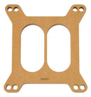 EDELBROCK 1/2in Carb Spacer - Wood Fiber Laminate 8722