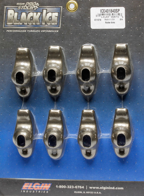ELGIN SBC Rocker Arms (8pk) 1.6 Ratio 7/16 Stud ICE401840SP
