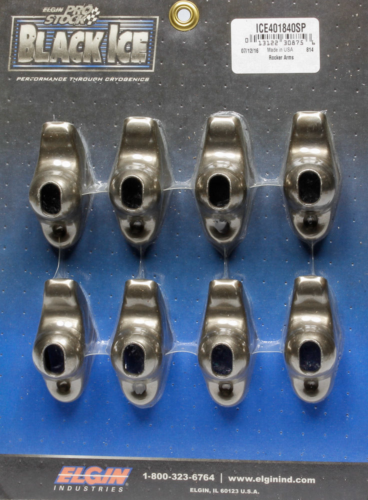 ELGIN SBC Rocker Arms (8pk) 1.6 Ratio 7/16 Stud ICE401840SP