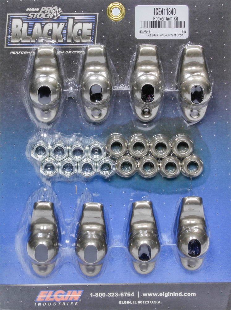 ELGIN SBC B/I Rocker Arm Kit 1.50 Ratio 7/16 Stud ICE411840