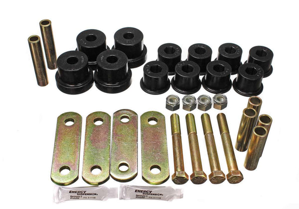 ENERGY SUSPENSION 67-69 Camaro Shackle Set Black 3.2136G