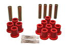 ENERGY SUSPENSION Ford Complete Spring & Shackle Set Red 4.2103R