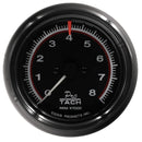 EQUUS 3-3/8 Dia Tachometer 8000 RPM Black Dial E6088