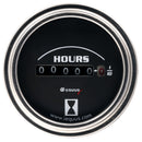 EQUUS 2.0 Dia Hourmeter Gauge Chrome E7210