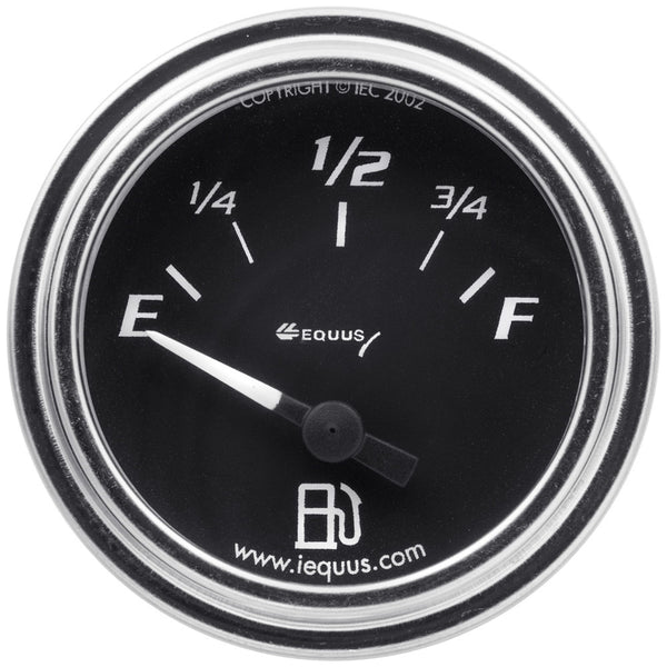 EQUUS 2.0 Dia Fuel Level Gauge Chrome E7362