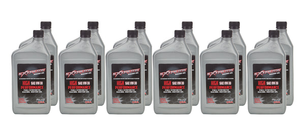 EXTREME RACING OIL 0W30 Full Synthetic 12 x 1 Quart HP0W30C