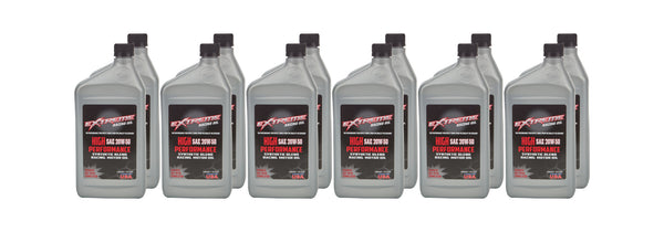 EXTREME RACING OIL 20W50 Synthetic Blend 12 x 1 Quart HP20W50C