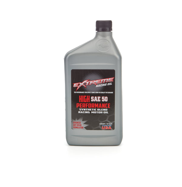 EXTREME RACING OIL SAE 50 Synthetic Blend 1 Quart HPSAE-50Q