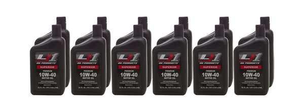 EXTREME RACING OIL 10W40 Premium Blend 12 x 1 Quart SP10W-40