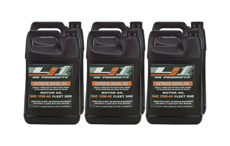 EXTREME RACING OIL 15W40 CK4 Heavy Duty 6 x 1 Gallon XD15W-40
