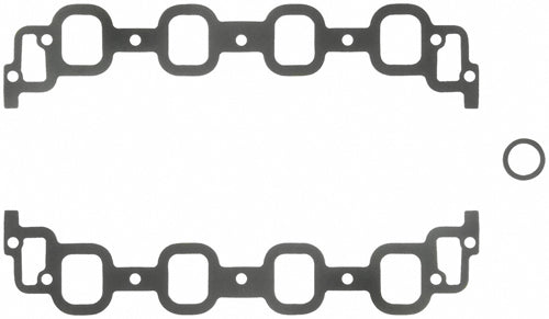 FEL-PRO SBC Intake Set SPLAYED VALVE CHEVROLET 1296