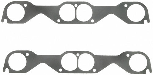 FEL-PRO SB Chevy Exhaust Gaskets Round Port 1408