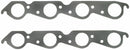 FEL-PRO BB Chevy Exhaust Gaskets Stock Aluminum Heads 1411