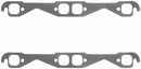 FEL-PRO SB Chevy Exhaust Gaskets Square Port Stock Size 1444