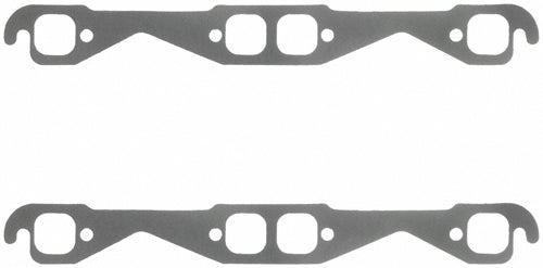 FEL-PRO SB Chevy Exhaust Gaskets Square Port Stock Size 1444