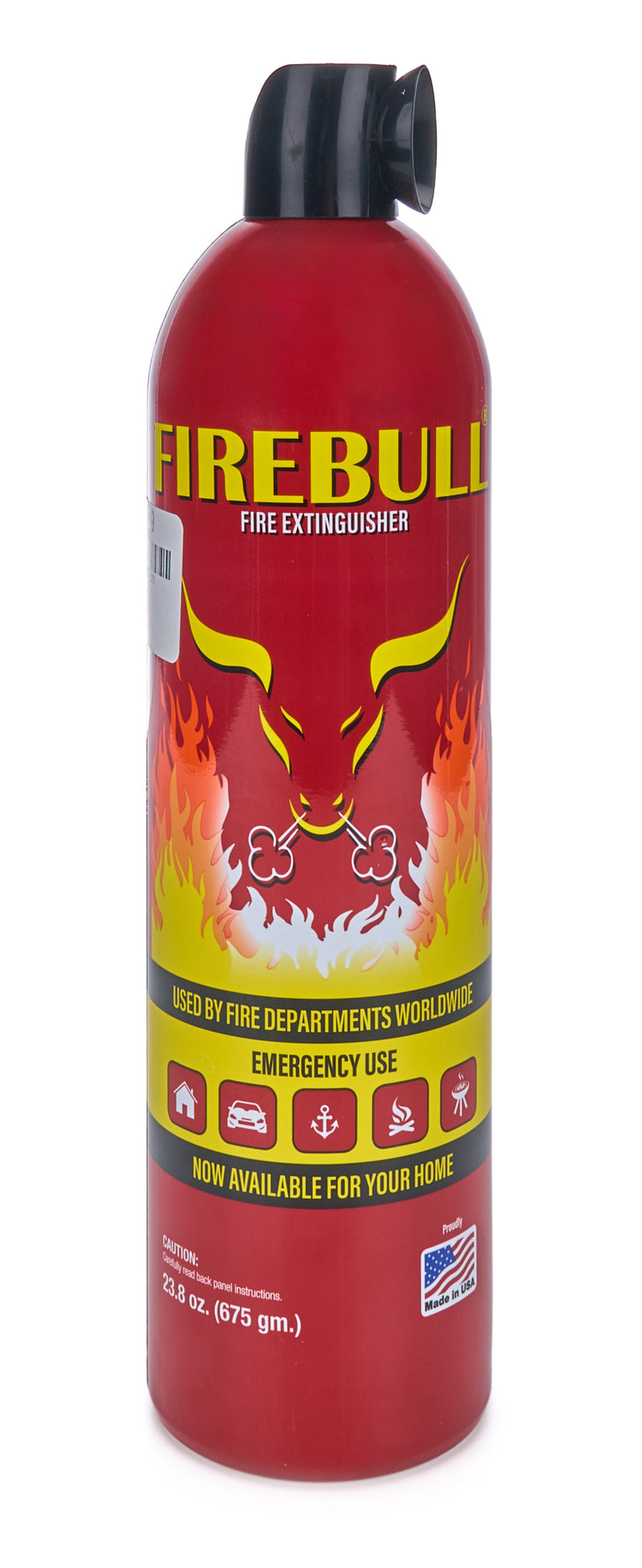 FIREADE Fire Extinguisher 23.8oz Firebull 30NH-6PDQ