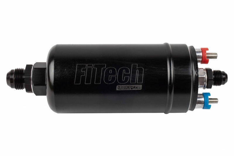 FiTECH FUEL INJECTION Inline 255Lph EFI Fuel Black Finish 50101