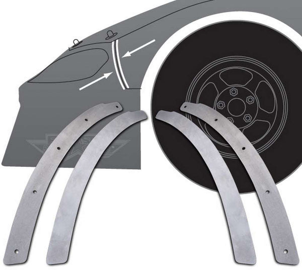 FIVESTAR Backup Plate Kit Fender To Nose 000-24B