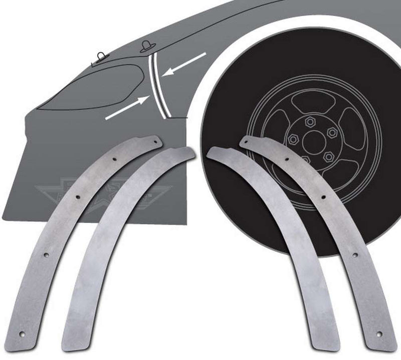 FIVESTAR Backup Plate Kit Fender To Nose 000-24B