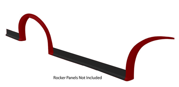 FIVESTAR MD3 Wheel Flares Dirt Red Right 007-261-RR