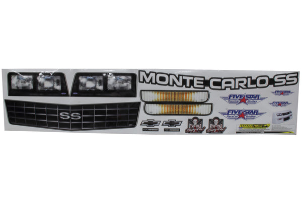 FIVESTAR Graphics Kit MD3 88 Chevy Monte Carlo 021-410-ID