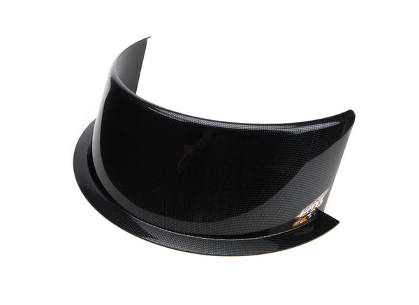 FIVESTAR Air Deflector Hood 6in Tall Carbon Fiber 040-4102-CF