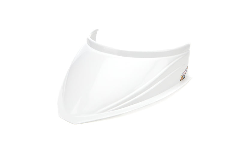 FIVESTAR MD3 Hood Scoop 5in Tall 18in Wide Curved White 040-4118-W