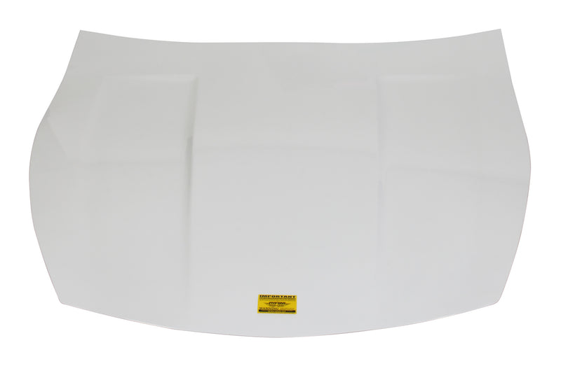 FIVESTAR 2019 LM Hood Hand Laid Fiberglass White 11002-33011-W