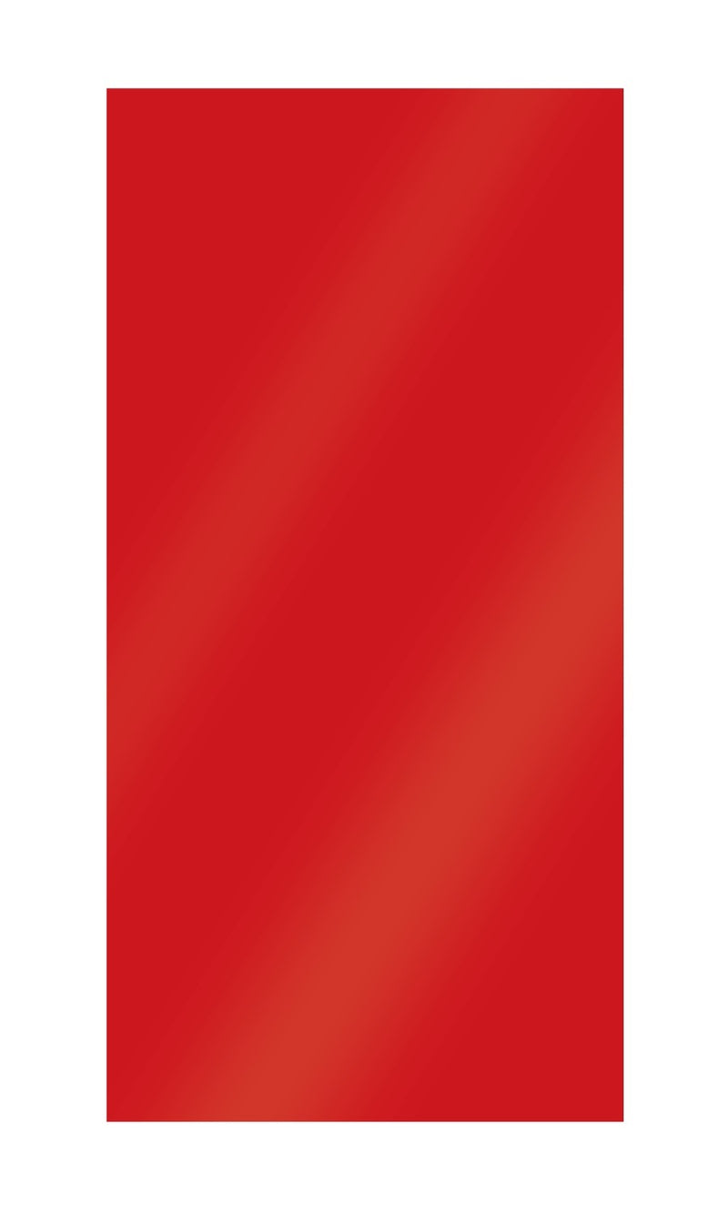 FIVESTAR Plastic Sheet MD3 4ft x 8ft Red MD3 30001-93051-R