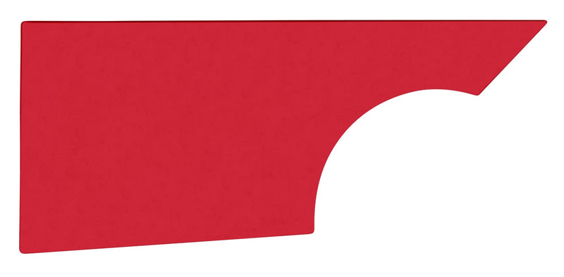 FIVESTAR Quarter Panel Dirt Right Side Red 32001-27351-RR