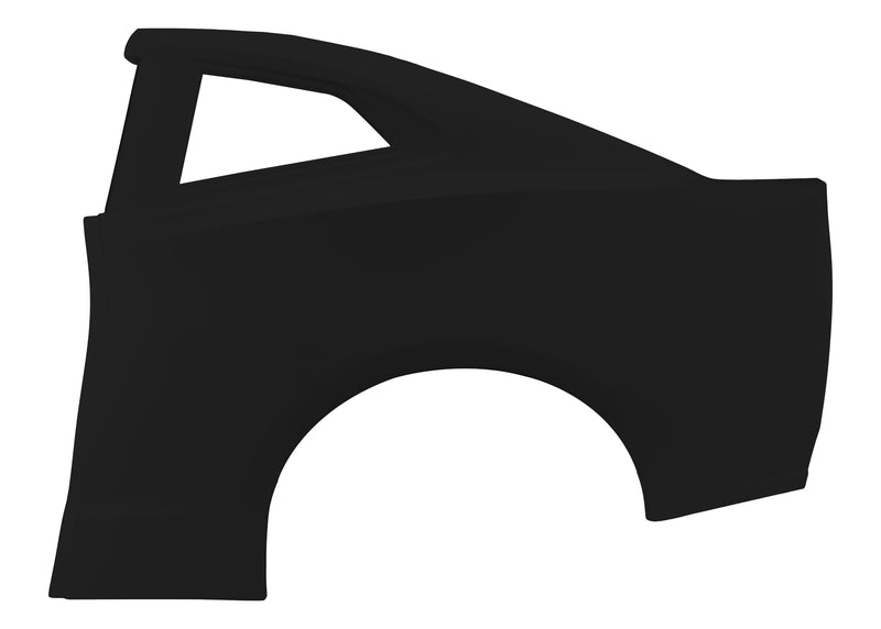 FIVESTAR Quarter Panel Left Black Car Plastic 33131-27151-BL