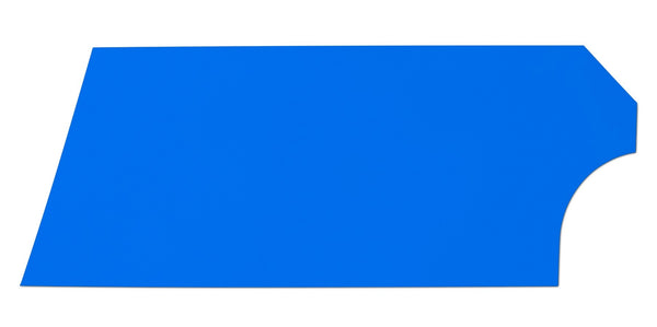 FIVESTAR Door High Impact Plastic Blue Left 34001-21051-CBL