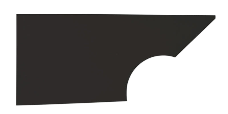 FIVESTAR Qtr Panel High Impact Plastic Black Right 34001-27351-BR