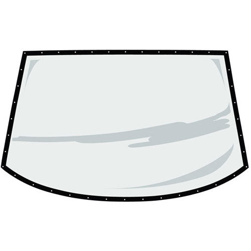 FIVESTAR Rear Window ABC Molded .093 w/Blk Border Uncoat 574-6111-3B