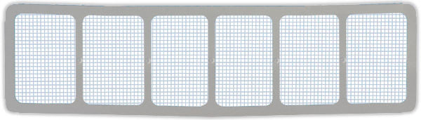 FIVESTAR Lower Nose Screen 1/4in Mesh 660-4112