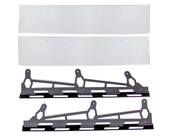 FIVESTAR ABC Spoiler 6.5in x 60in 70 Degree Black 661-6737-B