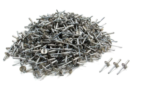 FIVESTAR Large Head Rivet Silver 500pc 3/16in 816-500L