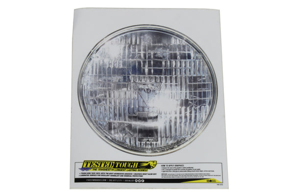 FIVESTAR Univer. Headlight Decal 7.25in Diameter H00-411S