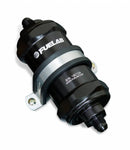 FUELAB FUEL SYSTEMS Fuel Filter In-Line 40 Micron Stainless 8AN 81812-1