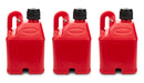 FLO-FAST Utility Container Red (Case of 3) Stackable 50101-3
