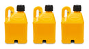 FLO-FAST Utility Container Yellow (Case of 3) Stackable 50104-3