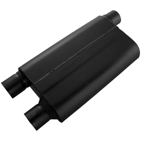 FLOWMASTER 80 Series Muffler 2.5in Offset In/Dual Out 842583