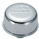 FORD Chrome Steel Breather W/Ford Racing Logo 302-215