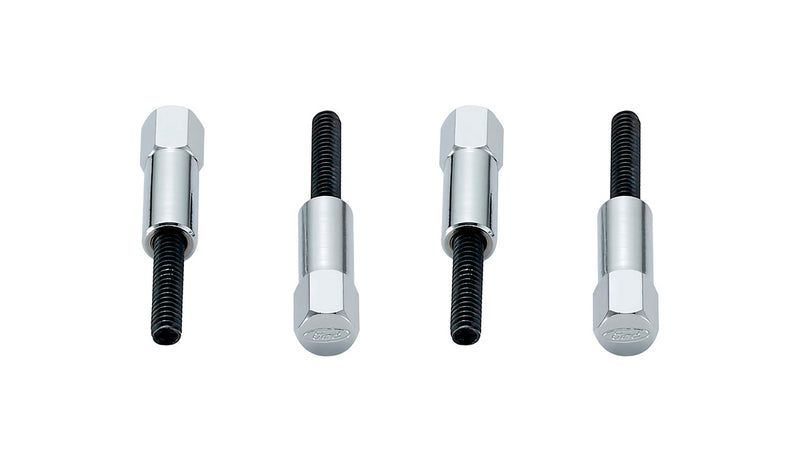 FORD Valve Cove Bolt Kit 4pk Chrome w/Ford Logo 302-315