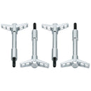 FORD Valve Cove Bolt Kit 4pk Chrome w/Ford Logo 302-325
