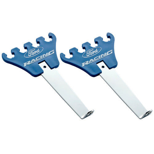 FORD Spark Plug Wire Looms 2pk Chrome 4-Wire 302-636