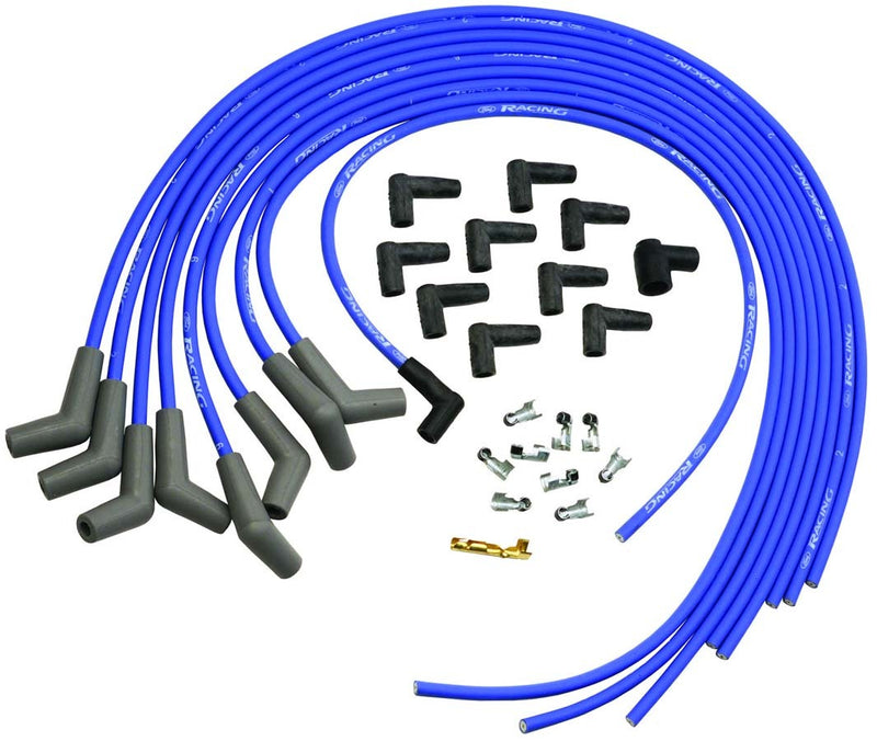 FORD 9mm Ign Wire Set-Blue M-12259-C302