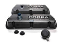 FORD SBF Blk Crinkle Valve Covers M-6582-A